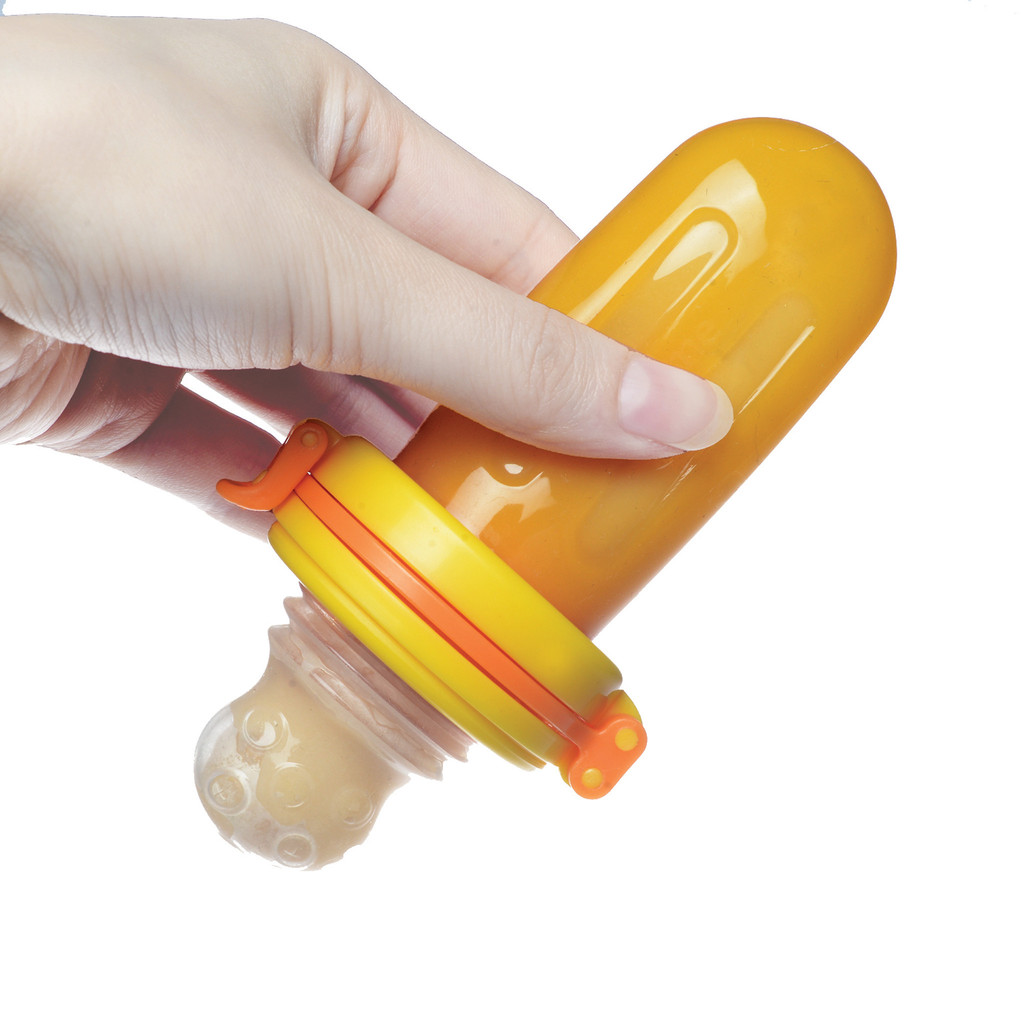 Food Squeezer with Extra Sac - Orange